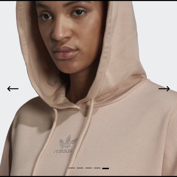 ADIDAS 2000 LUXE HOODIE DRESS - Picture 7 of 7
